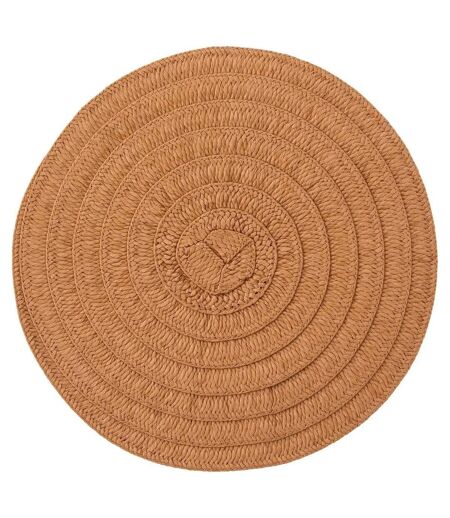 Set de Table Déco Olivia 38cm Marron Camel