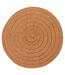 Set de Table Déco Olivia 38cm Marron Camel-1