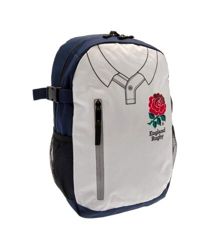 England RFU Kit Backpack (White/Navy) (One Size) - UTTA3150