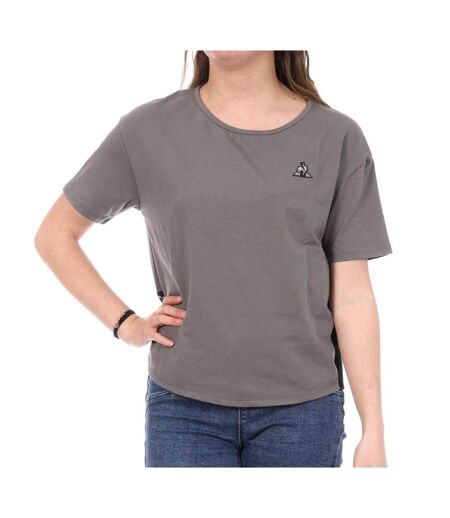 T-Shirt gris femme le coq sportif loose