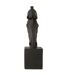 Tête de Cheval sur Socle Hollywood 95cm Noir-2