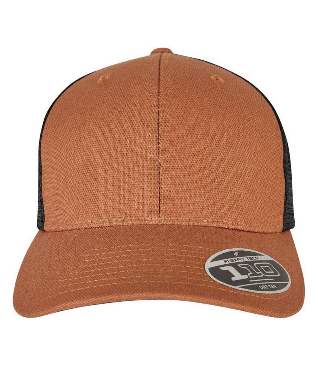 Casquette Trucker Caramel Noir Flexfit-1