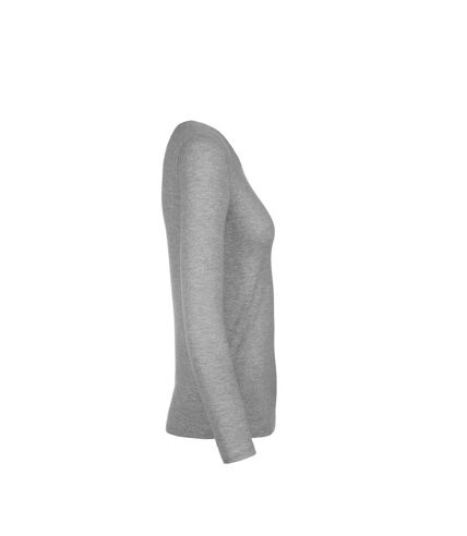 B&C Womens/Ladies E150 Long sleeve T-Shirt (Sport Gray) - UTRW6528