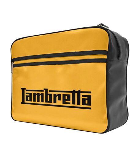 Sac Cabine Adulte Taille Unique Noir Moutarde Lambretta