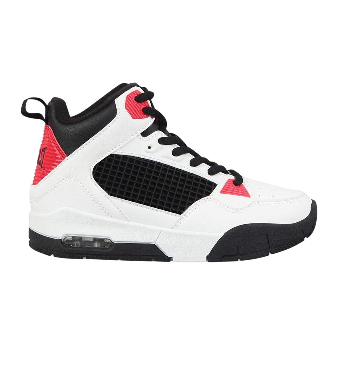 Baskets Montantes Layup Homme Blanc Noir Rouge Everlast-1