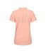 Womens/ladies Coconut Short-sleeved Shirt Coral Mountain Warehouse-2