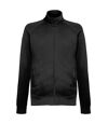 Fruit Of The Loom Mens Lightweight Full Zip Sweatshirt Jacket (Black)
