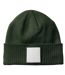 Bonnet Vert Olive Blanc Beechfield-3