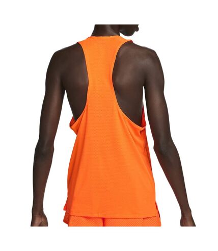 Débardeur Orange Fluo Homme Nike Fast Singlet