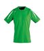 SOLS Mens Maracana 2 Short Sleeve Scoccer T-Shirt (Bright Green/White)