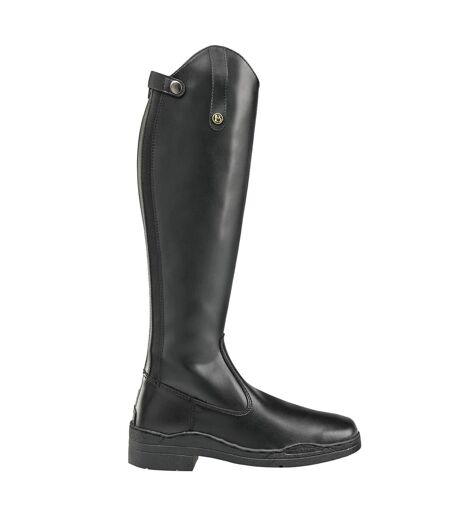 Brogini Adults Modena Synthetic Extra Wide Long Boots (Black) - UTTL1705