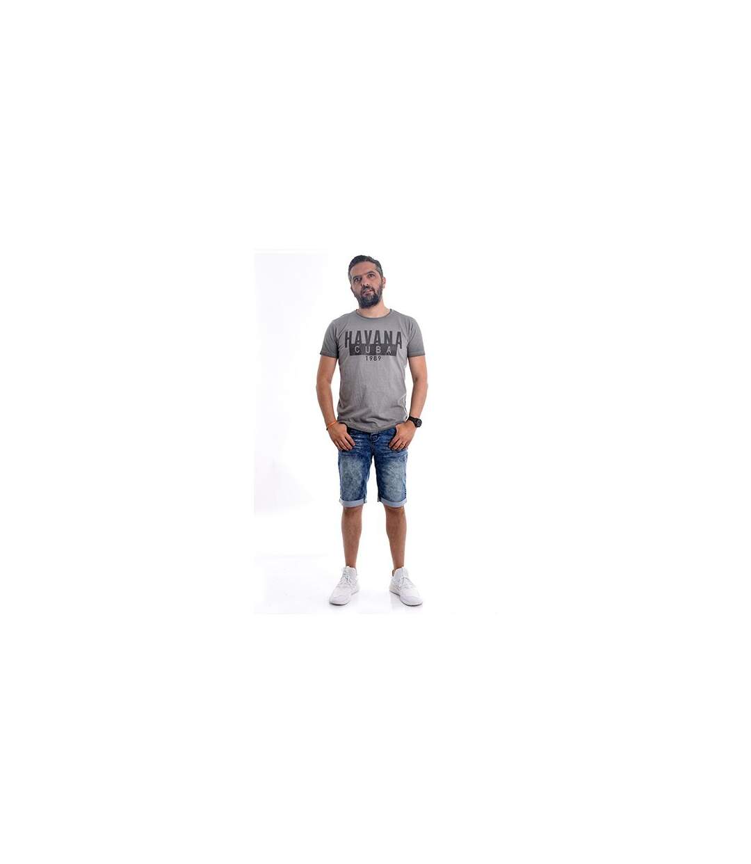 T-shirt col rond NAPERO-4