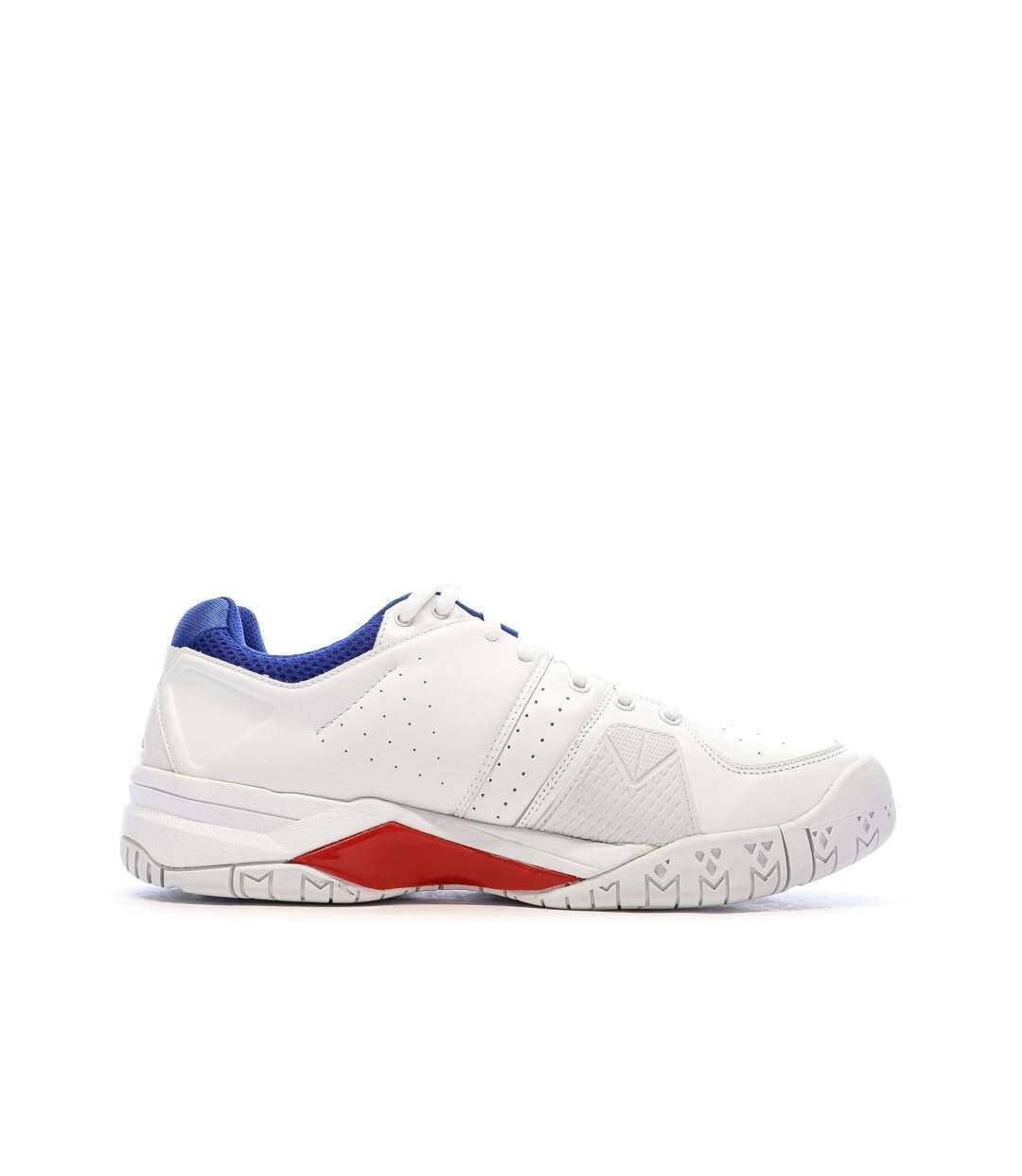 Baskets blanches/bleu/rouges homme le coq sportif gasquet-2