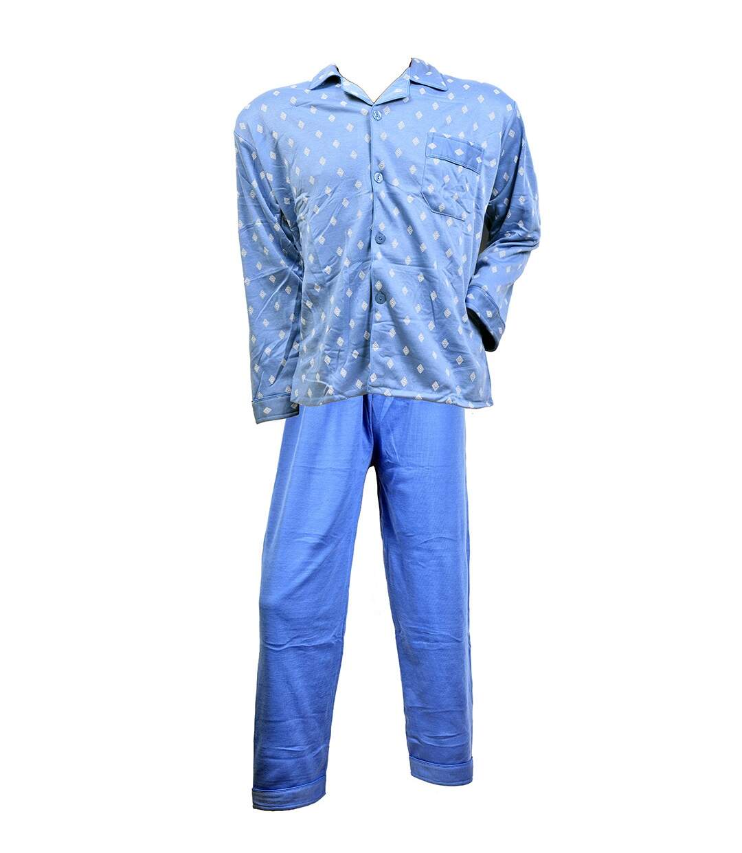 Ensemble pyjama homme boutonné Chaleur et Confort 8802 ...