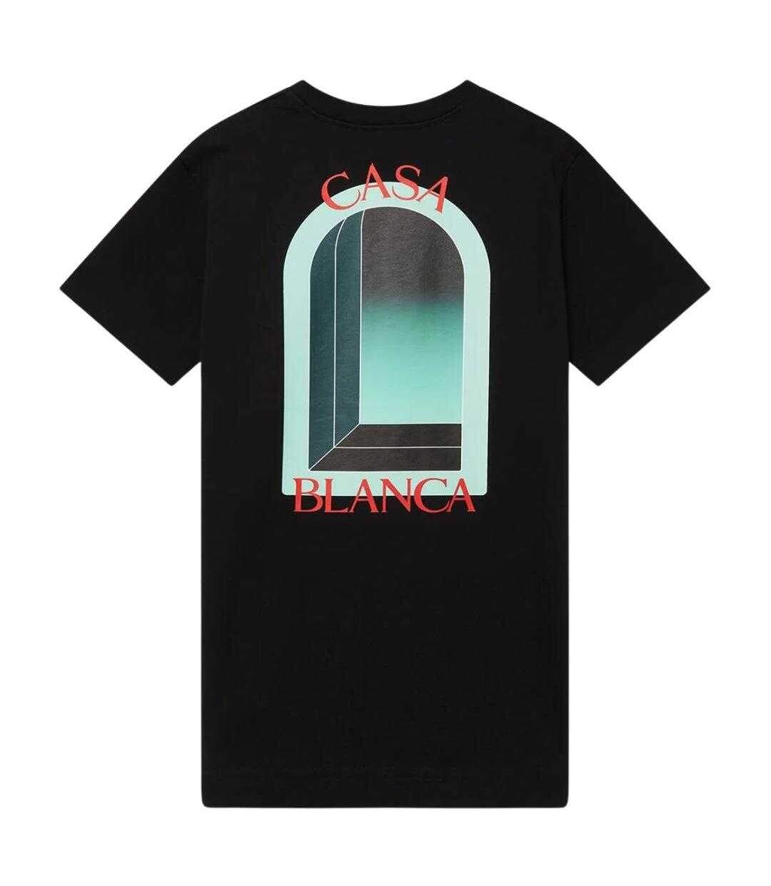 T-shirt L´arche Homme Noir Dégradé Casablanca-2