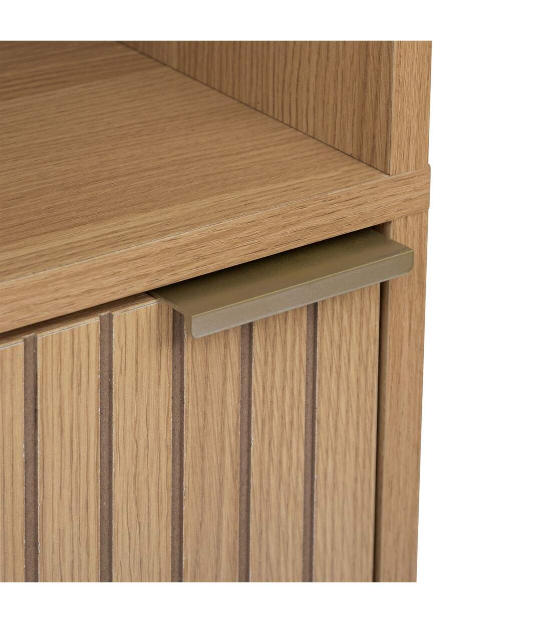 Colonne 1 porte et 3 niches en bois TASSO - Beige-5