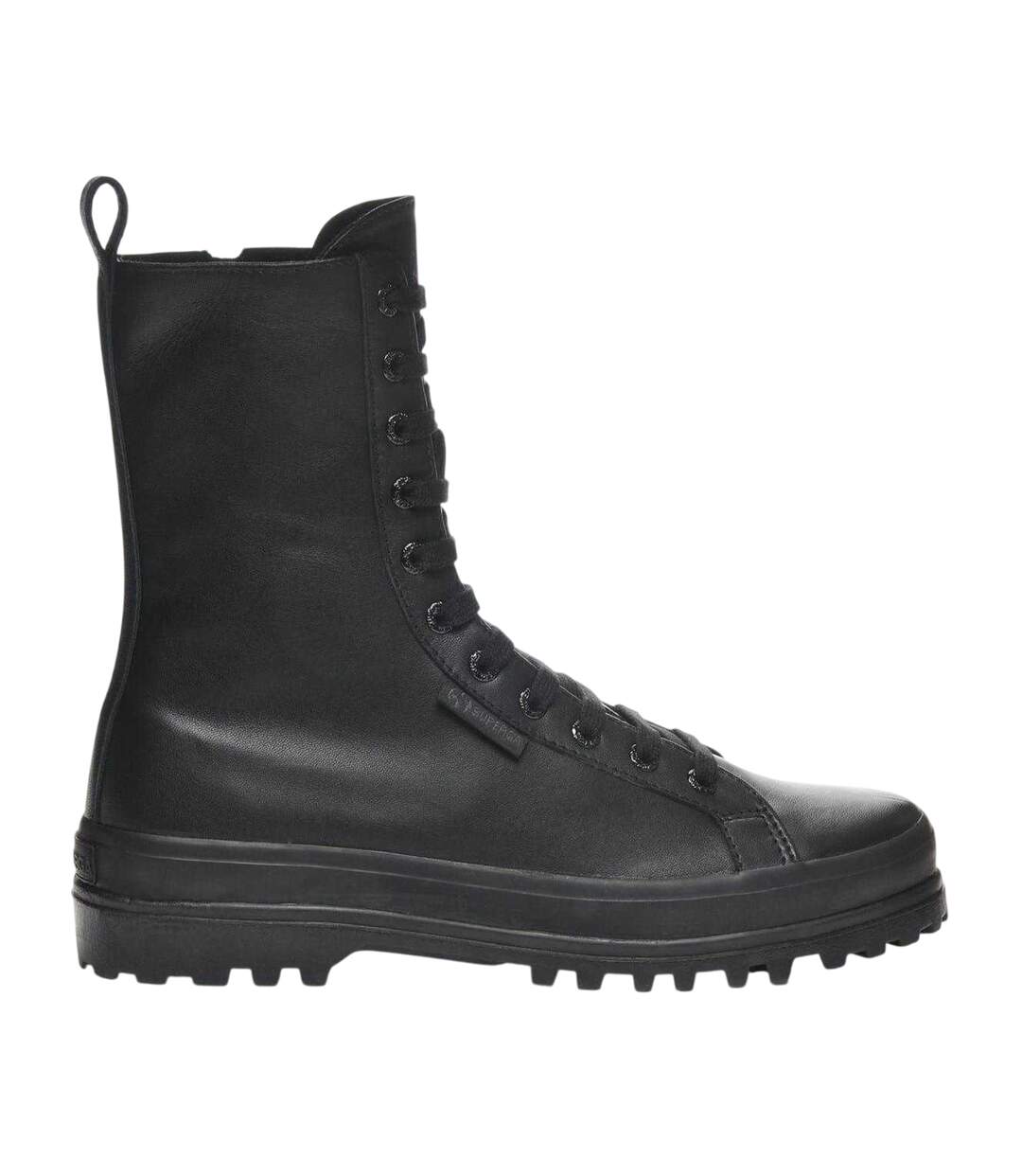 Bottines De Combat Alpina Femme Noir Total Superga-3