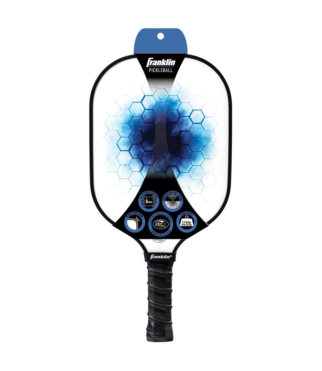 Raquette de pickleball pilot taille unique blanc / bleu Franklin-1