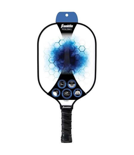 Raquette de pickleball pilot taille unique blanc / bleu Franklin