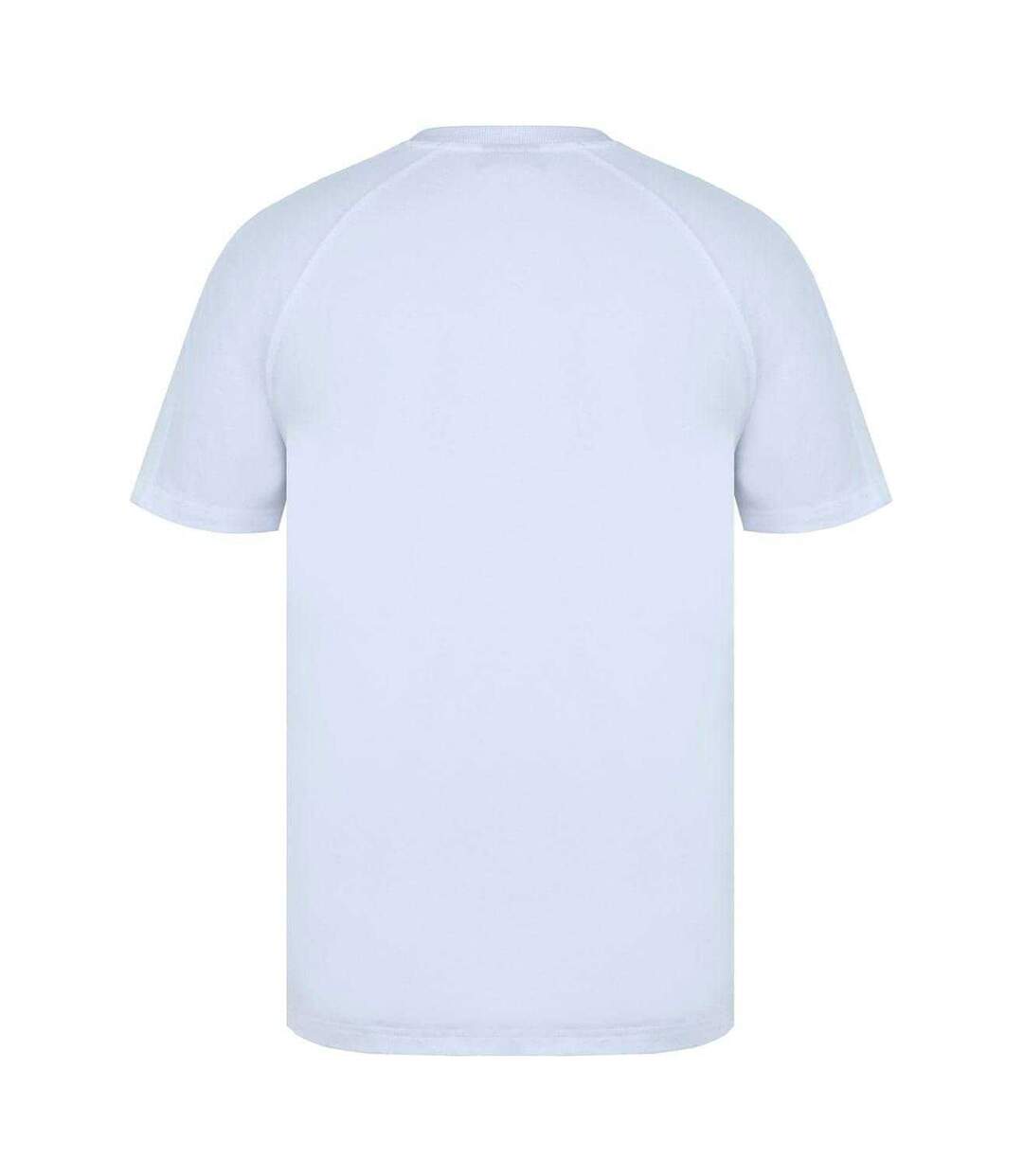 T-shirt Manches Raglan Motif/style Rayé Homme Blanc Lonsdale-2