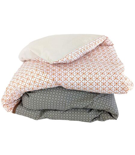 Housse de couette percale de coton GABIN ÉPICE