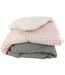 Housse de couette percale de coton GABIN ÉPICE-1