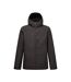 Veste Imperméable Et Isolante À Capuche Ajustable Motif/style Uni Frankie Homme Noir Regatta-2