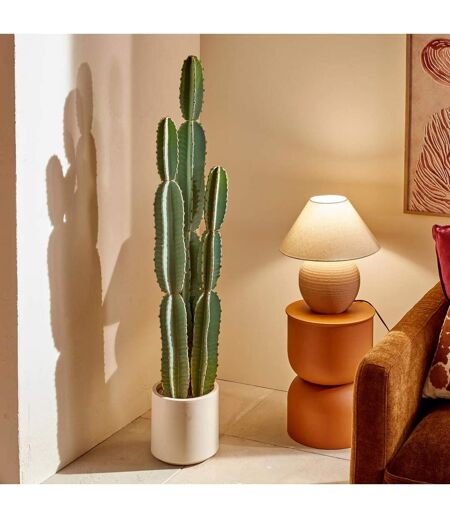 Cactus 3 Troncs en Pot Sien 132cm Vert
