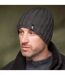Mens 3.4 TOG Soft Fleece Lined Ribbed Knitted Thermal Winter Hat-3