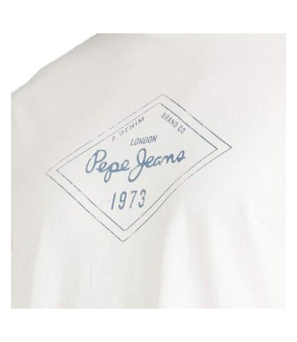 T-shirt Blanc Homme Pepe jeans Wesley - XXL