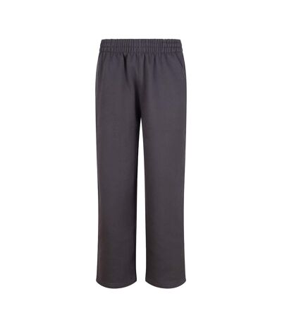 Mens Signature Heavyweight Jogging Bottoms Solid Charcoal Awdis