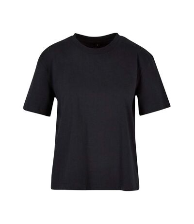 Build Your Brand Womens/Ladies Oversized T-Shirt (Black) - UTRW8940