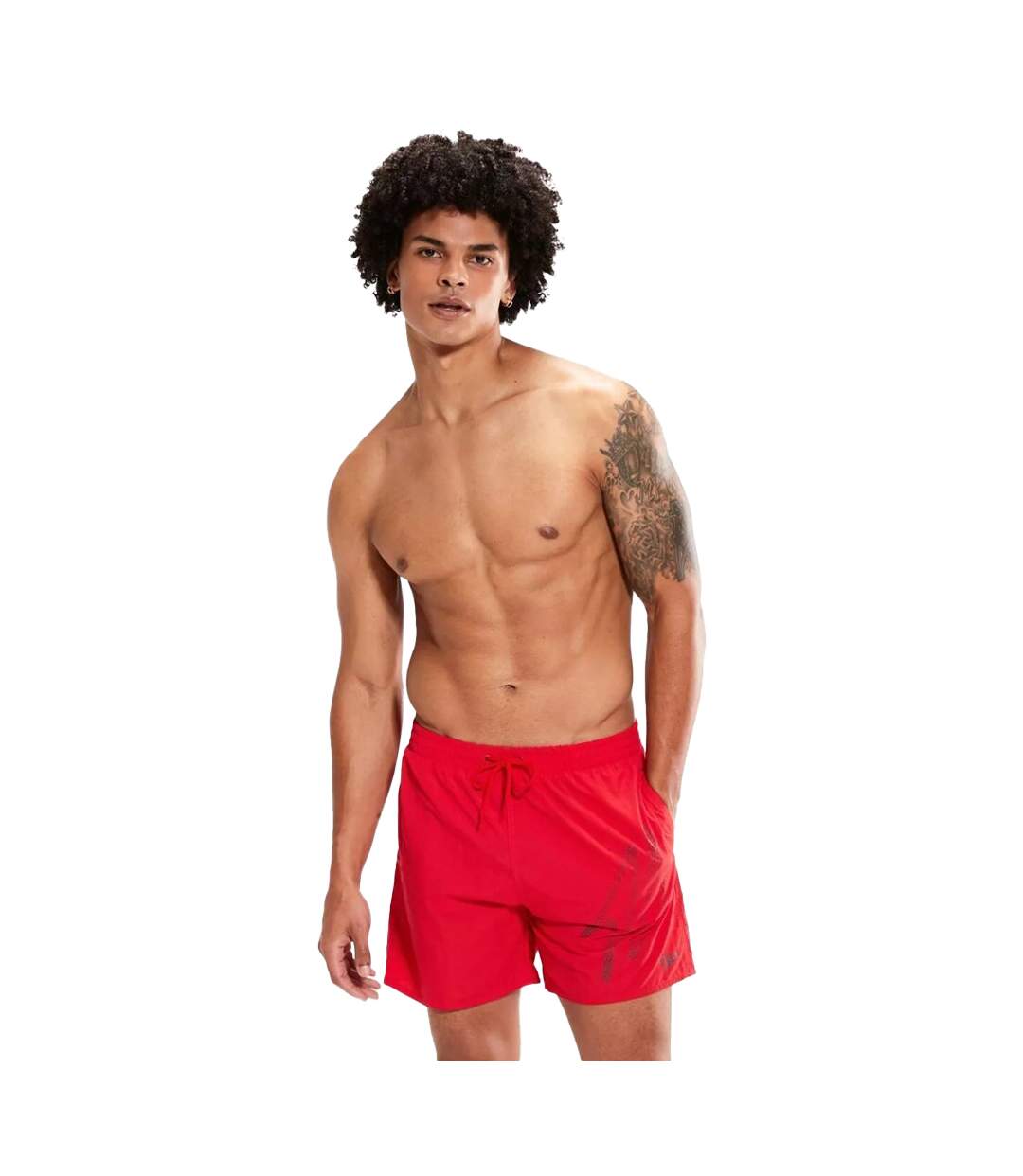 Short De Bain Hyperboom Plmt Homme Gris Oxyde Speedo-1