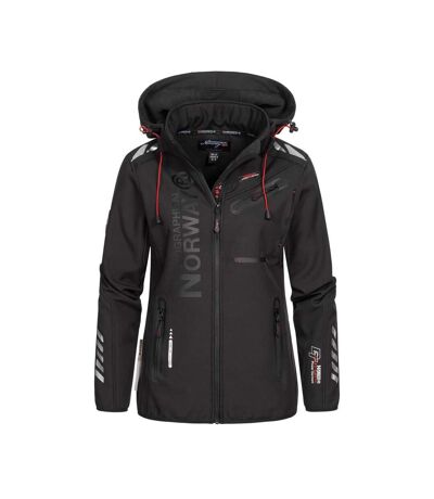 Parka Softshell Noire Femme Geographical Norway Reine - XXL