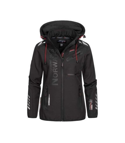 Parka Softshell Noire Femme Geographical Norway Reine - XL