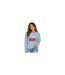 Womens/ladies Mama Mothers Day Sweatshirt Blue AWD-1
