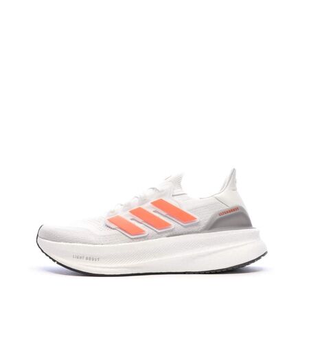 Chaussures de running grises/roses homme adidas ultraboost 5