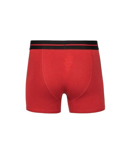 Boxers scorla homme vert sombre / rouge / noir Duck and Cover