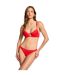 Soutien-gorge coques moulées rouge Claudia-3
