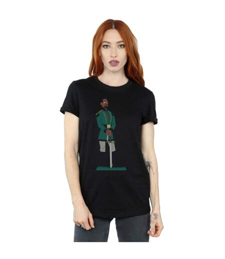 Disney Femme/Ladies Frozen 2 Mattias Cotton Boyfriend T-Shirt (Noir) - UTBI24480