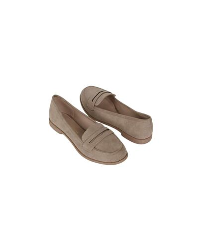 Mocassins lara femme taupe Dorothy Perkins