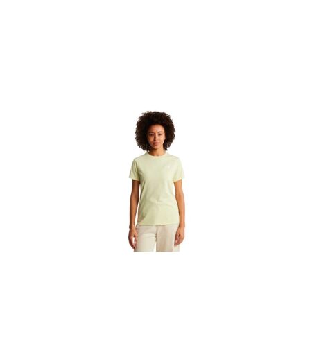 Womens/ladies Dome Regular T-shirt Lemon Yellow The North Face