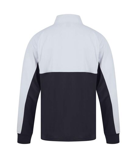 Haut de survêtement homme bleu marine / blanc Finden & Hales