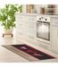 Tapis Déco Rectangle Campagne 40x60cm Rouge-2