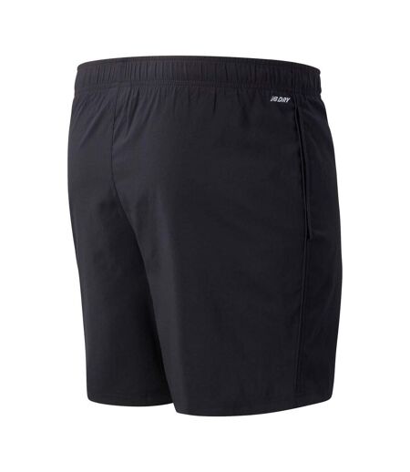 Mens Accelerate Running Shorts Black New Balance