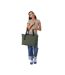 Minimal Lifestyle Tote Bag One Size Pine Green Bagbase-3