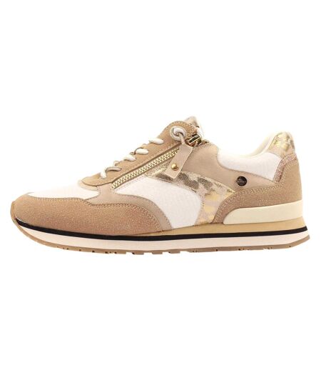 Baskets Lindy Femme Beige Lunar