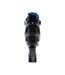 Childrens/kids Ramen Adjustable Inline Roller Skates 6.5 Uk-9 Uk Black Blue Coolslide-2