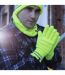 Heat Holders - 1 Ensemble Homme Bonnet Gant Cache Cou Haute Visibilité Hiver-3