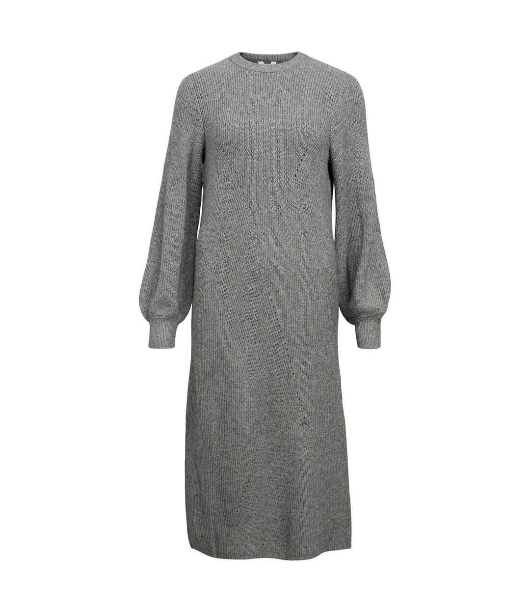 Robe Pull Ditte Femme Gris Moyen Object-2